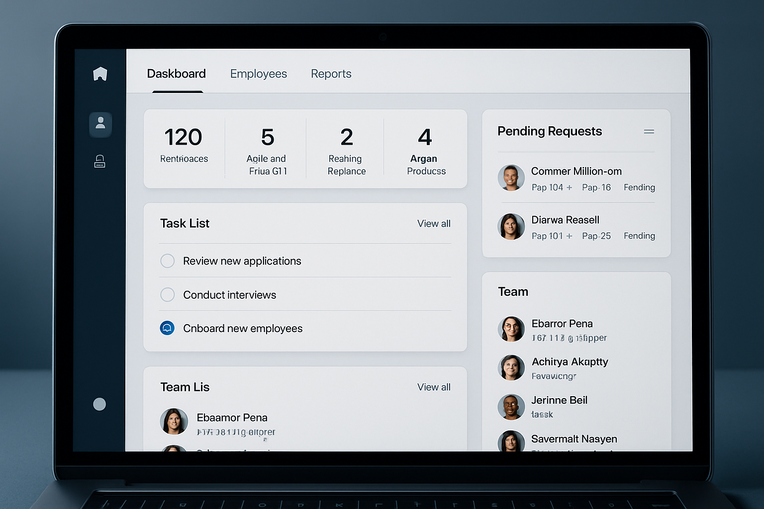 APPNEURAL hr / employee management systems architecture visual