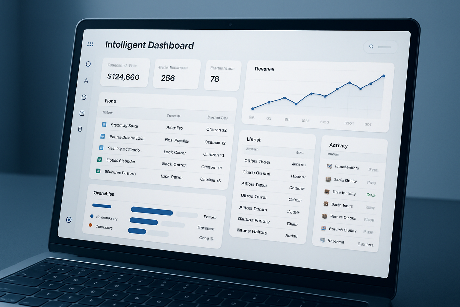 APPNEURAL intelligent dashboards & admin systems architecture visual
